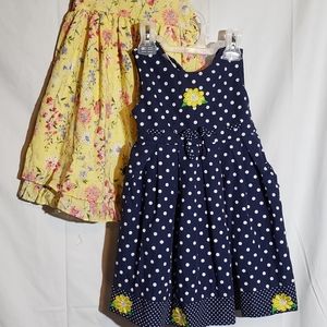 2 Laura Ashley dresses 4T